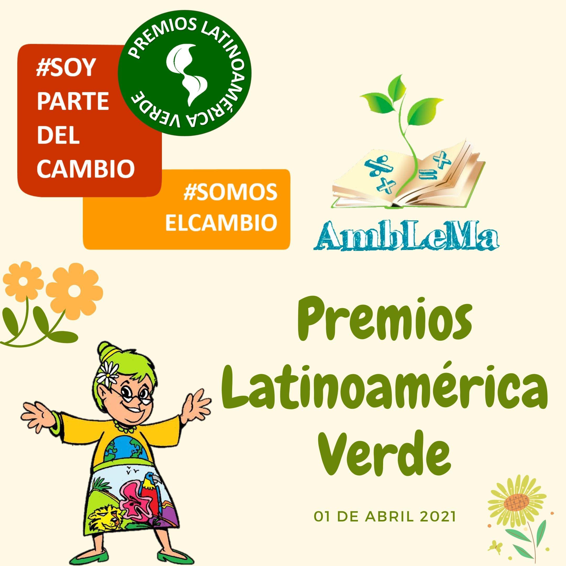 AmbLeMa participa en Premios Latinoamérica Verde 2021 imagen